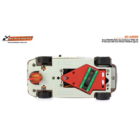 Scaleauto SC-6300R Ford RS200 Rally Costa Brava 1986 n4 A. Zanini - R-Version AW