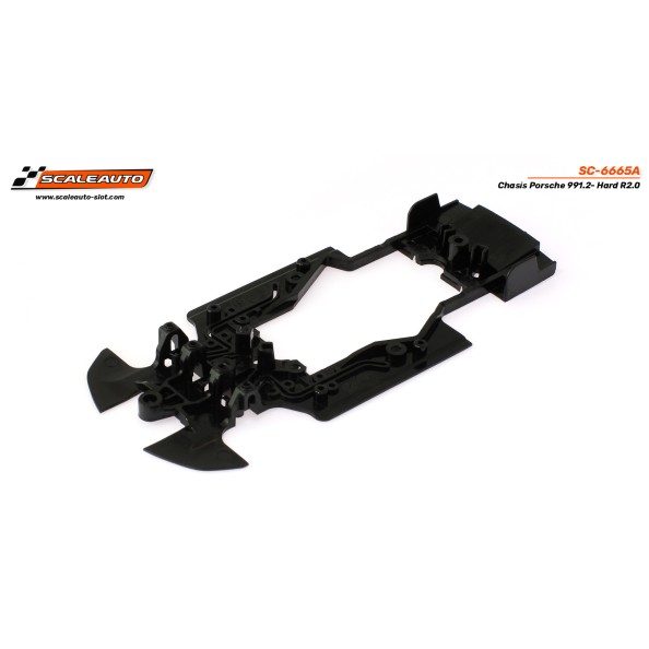 Scaleauto SC-6665A Chasis Porsche 991.2 negro duro
