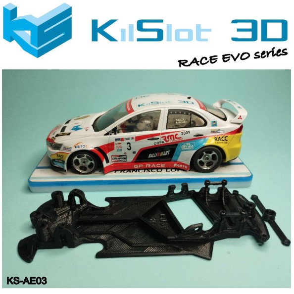 Kilslot KS-AE03 Chasis 3d angular RACE EVO...