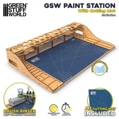 GSW Paint Station con Tapete de Corte 2