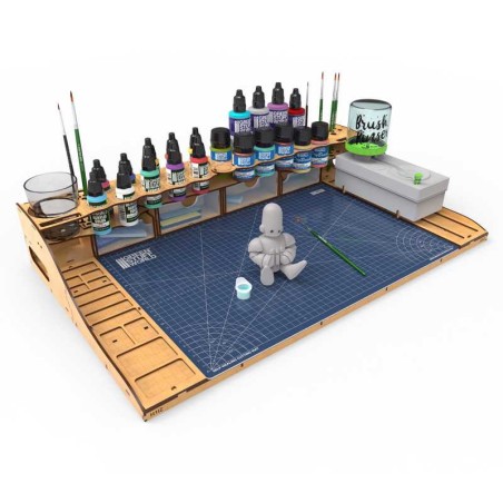 GSW Paint Station con Tapete de Corte