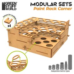 GSW Organizador Modular Pinturas - ESQUINA RECTA 2