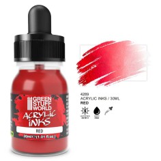GSW Tinta Acrilica Opaca - Rojo