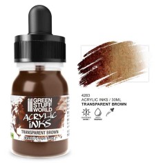 GSW Tinta Acrilica Transparente - Marron