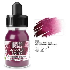 GSW Tinta Acrilica Transparente - Burgundy
