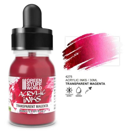 GSW Tinta Acrilica Transparente - Magenta