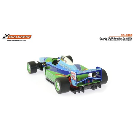 Scaleauto SC-6385 Formula 90-97 Benetton Ford B194 1994 n5 M. Schum. World Champion