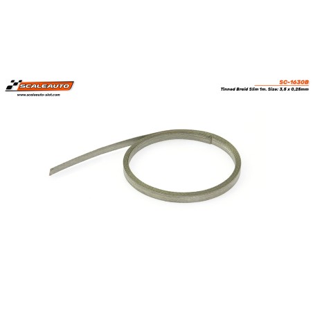 Scaleauto SC-1630B Trencillas extrafina estañada 1 m espesor 0,25mm
