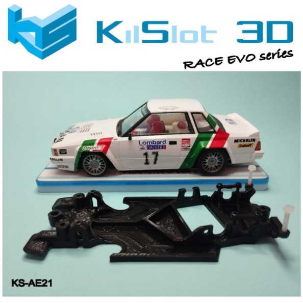 Kilslot KS-AE21 Chasis 3d angular RACE EVO...