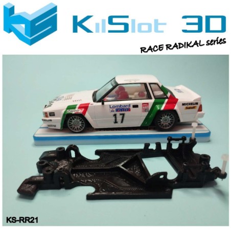 Kilslot KS-RR21 Chasis 3d angular RACE RADIKAL Nissan 240 RS Avant Slot