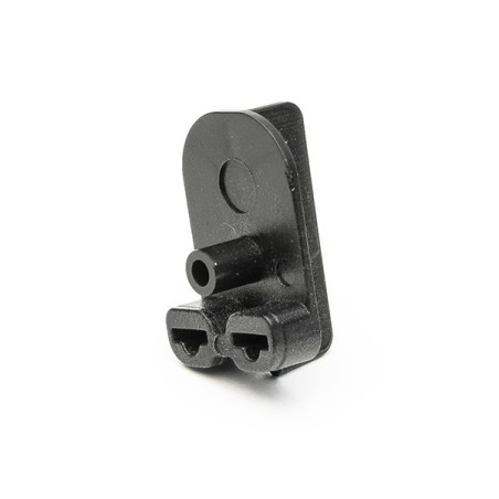 NSR 4844BLACK Guía adelantada con tornillo de perfil bajo negra