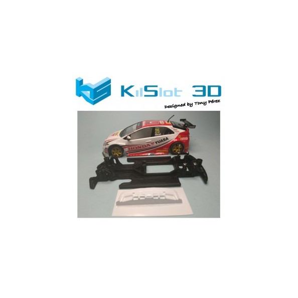KILSLOT KS-VC1T CHASIS LINEAL RACE SOFT HONDA CIVIC BTCC SUPERSLOT
