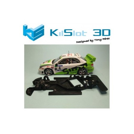 KILSLOT KS-AN88 CHASIS ANGULAR RACE 2018 SUBARU IMPREZA WRC 2006 NINCO