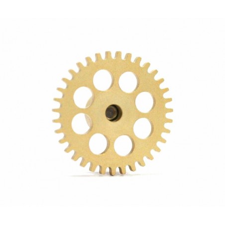 SLOTING PLUS SP074735 CORONA SIDEWINDER 35 DIENTES ALUMINIO AMARILLO