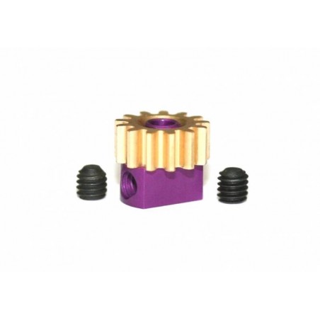 SLOTING PLUS SP085713 PIÑON EXTRAIBLE LATÓN 13 DIENTES  x 7,5 mm