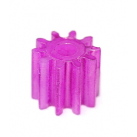 SLOTING PLUS SP082910 PIÑÓN NYLON 10 DIENTES MORADO