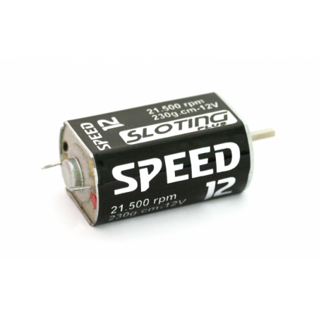 SLOTING PLUS SP090012 MOTOR SPEED 12 21.500 rpm  BLACK POINT