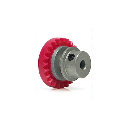 Slot.it SI-GI23AL Corona en linea 23 dientes alma aluminio