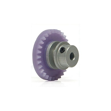 SLOT.IT SI-GI29AL CORONA EN LINEA 29 DIENTES ALUMINIO