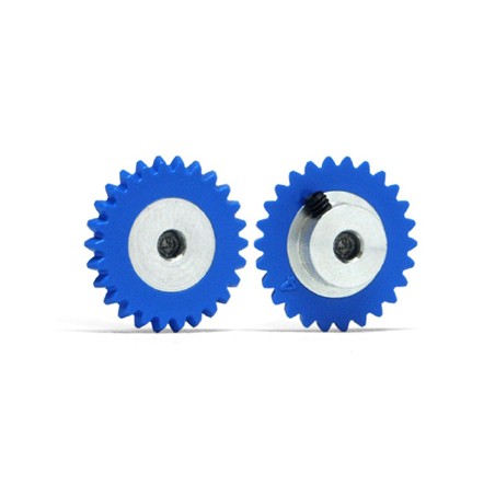 SLOT.IT SI-GA1526PL CORONA 26 D ANGLEWINDER 2,38 (3/32) AZUL