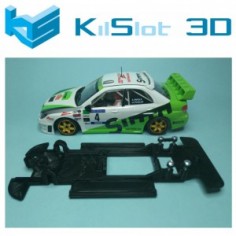 KILSLOT KS-CS7B CHASIS LINEAL BLACK SUBARU WRC NINCO