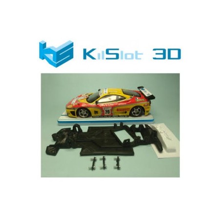 KILSLOT KS-GT1V CHASIS ANGULAR RACE SOFT FERRARI 360 MODENA NINCO PISTA