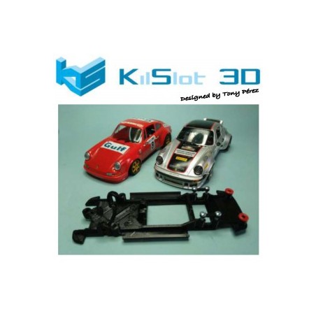 KILSLOT KS-BP6B Chasis 3D LINEAL BLACK Porsche 911S/911R/934 FLY