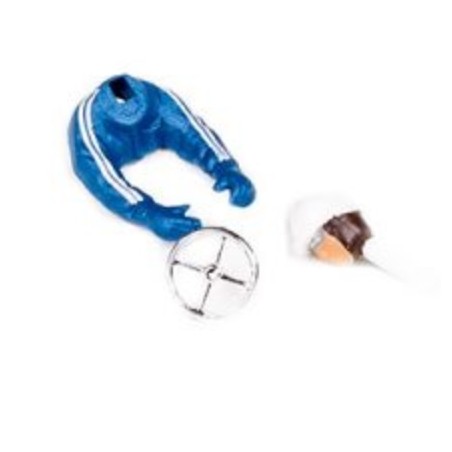 CARTRIX 1180C Busto piloto casco clásico y volante