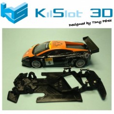 KILSLOT KS-VGT68 Chasis 3d ANGULAR RACE 2018 Lamborghini Gallardo Ninco (Pista)
