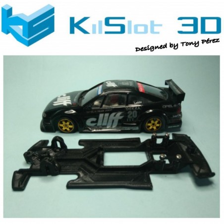 KILSLOT KS-VC3T Chasis LINEAL RACE SOFT Opel Calibra DTM Ninco
