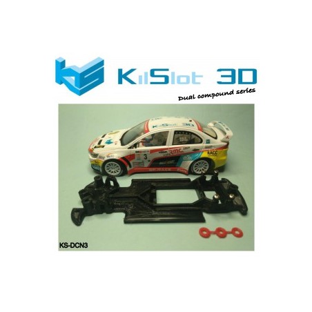 KILSLOT KS-DCN3 chasis 3d DUAL COMP Mitsubishi EVO X AVANT