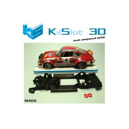 KILSLOT KS-DCC5 chasis 3d DUAL COMP Porsche 911R FLY