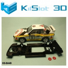 KILSLOT KS-BA4B chasis 3d LINEAL BLACK Audi Sport QUATTRO (corto) REVEL
