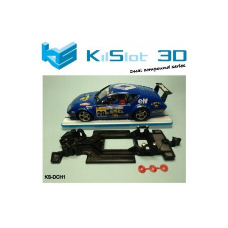 KILSLOT KS-DCH1 chasis 3d DUAL COMP Renault Alpine A310 AVANT
