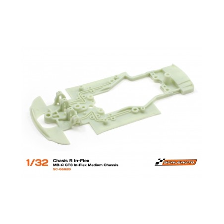 Scaleauto 6662B Chasis In-Flex MB-A GT3 Medio gris