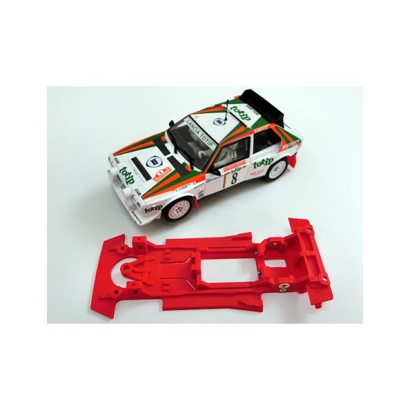 Mustang CB0004LV Chasis 3d lineal Lancia S4 EVO Superslot