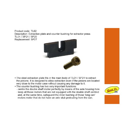 ACCESORIO PARA PRENSA PIÑONES SLOT.IT