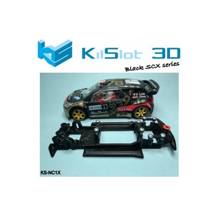 CHASIS 3D MOTOR RX KILSLOT CITROEN DS3 WRC SCX