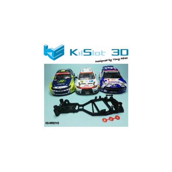 Kilslot WRS1V3 Chasis 3d con guía basculante...