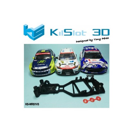 Kilslot WRS1V3 Chasis 3d con guía basculante adaptable