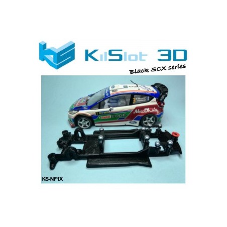 Kilslot NF1X Chasis 3d motor RX Ford Fiesta WRC SCX