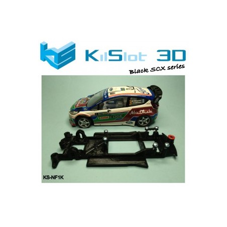 Kilslot NF1K Chasis 3d motor RK Ford Fiesta WRC SCX