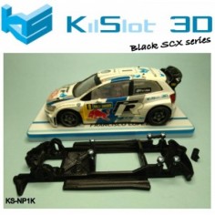 Kilslot NP1K Chasis 3d motor RK LINEAL BLACK POLO WRC SUPERSLOT