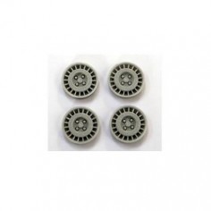 MUSTANG T158SC2S Tapacubos plata type OZ para llanta 15,8mm Scaleauto