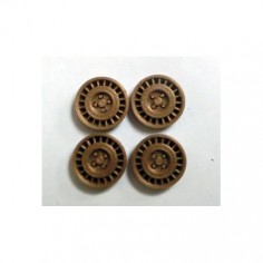 MUSTANG T158SC2T tapacubos titanium type OZ para llanta 15,8mm Scaleauto