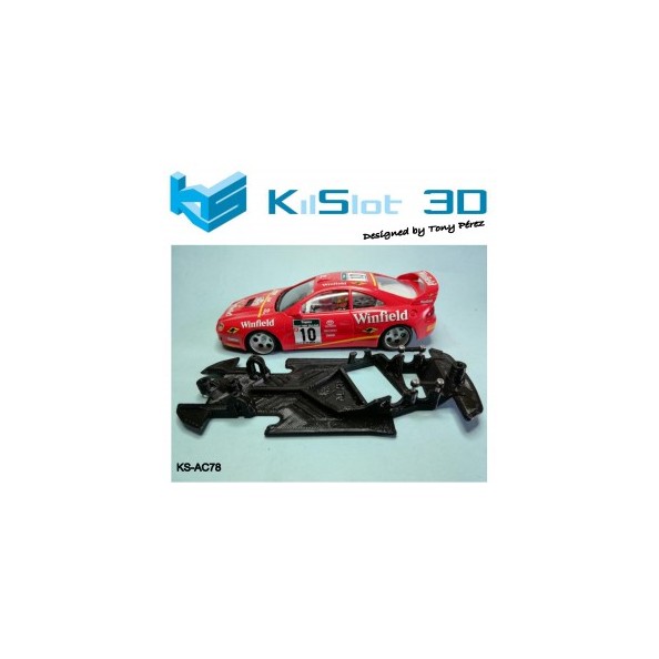 KILSLOT CHASIS 3D RACE SOFT ANGULAR TOYOTA CELICA GT FOUR ST205 NINCO