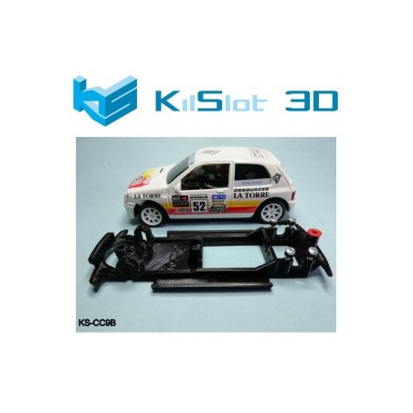 CHASIS 3D LINEAL BLACK RENAULT CLIO 16V NINCO