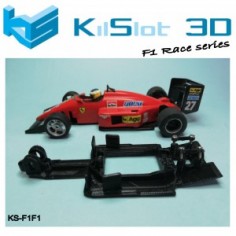 KILSLOT CHASIS 3D LINEAL RACE FERRARI F1/87 SCX
