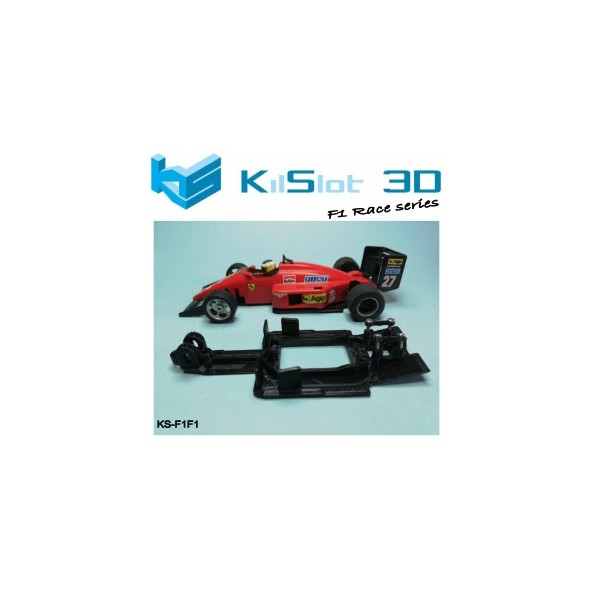 KILSLOT CHASIS 3D LINEAL RACE FERRARI F1/87 SCX