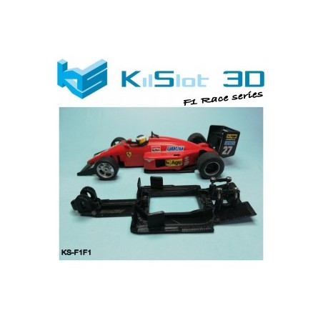 KILSLOT CHASIS 3D LINEAL RACE FERRARI F1/87 SCX